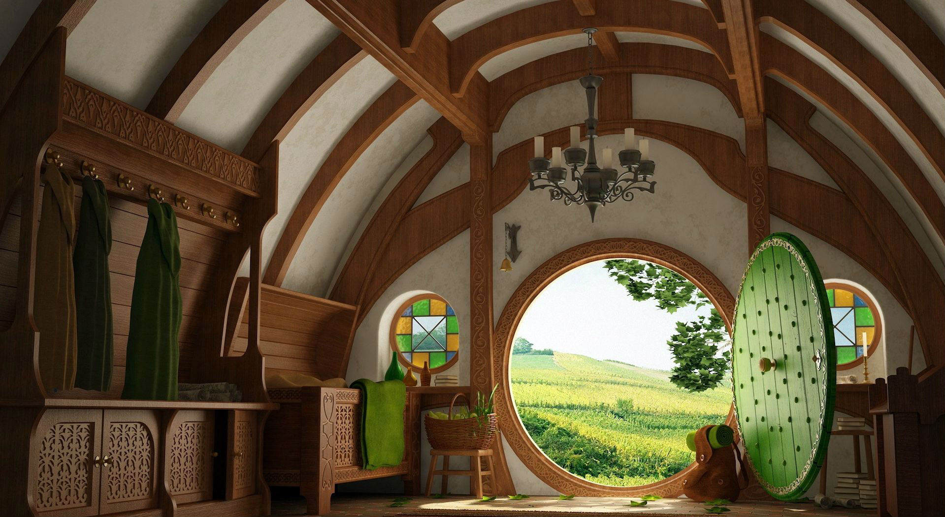Hobbit Houses | Caelum Et Terra